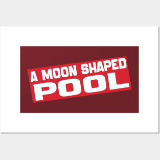 A MOON SHAPED POOL (radiohead) Posters and Art